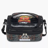 Little Surprise Box,2pcs set of Jurasic Dino School Backpack & matching Lunchbag for Kids, 5yrs - 10yrs