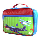 Little Surprise Box,Fighter Plane theme Single Compartment Lunch Bag for Kids