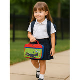 Little Surprise Box,Fighter Plane theme Single Compartment Lunch Bag for Kids