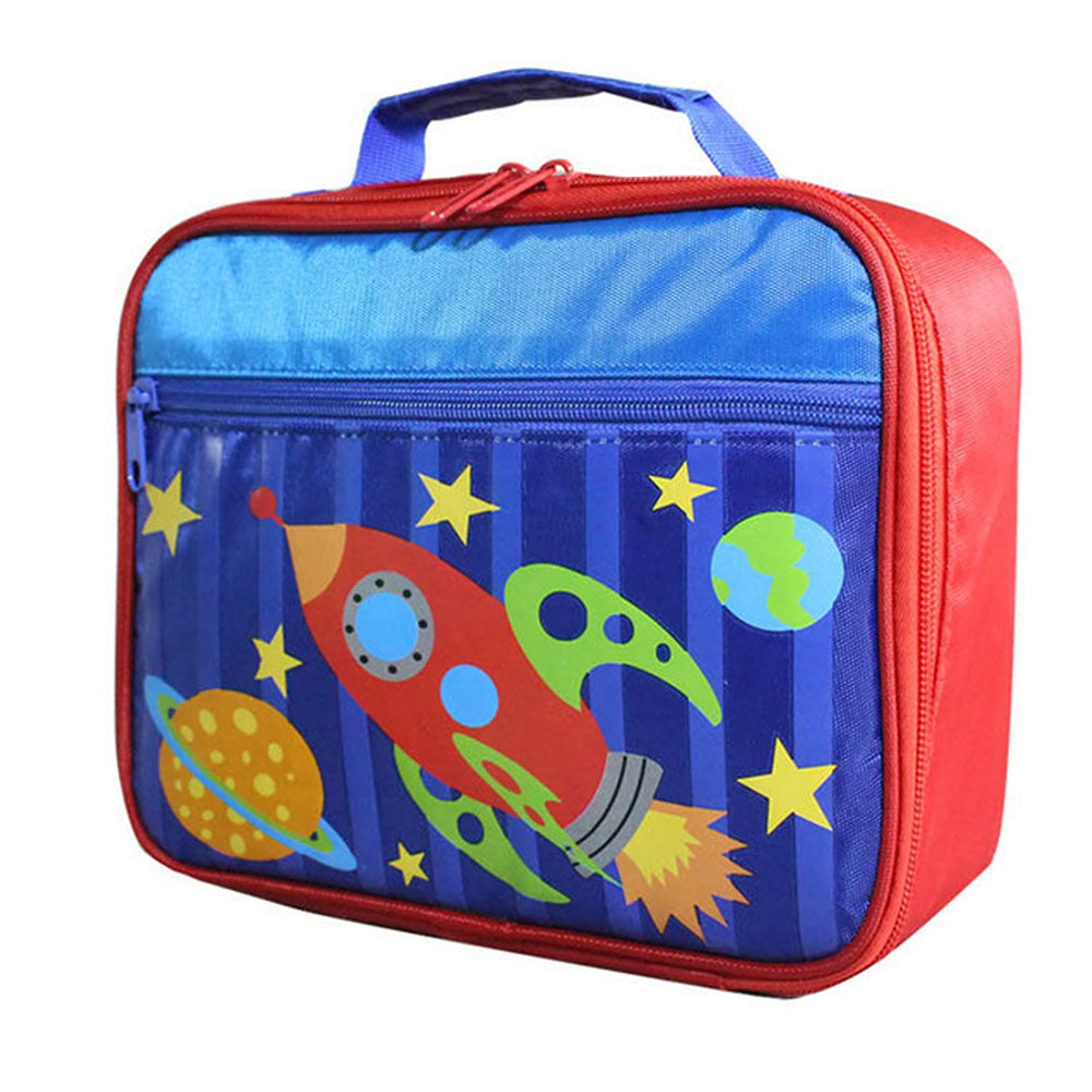 Little Surprise Box,Space theme Single Compartment Lunch Bag for Kids