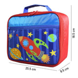 Little Surprise Box,Space theme Single Compartment Lunch Bag for Kids