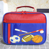 Little Surprise Box,Sports theme Single Compartment Lunch Bag for Kids