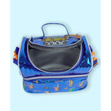 Little Surprise Box,Transport Theme Double Compartment Insulated Lunch Bag For Kids