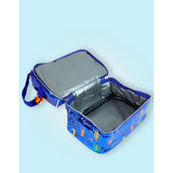 Little Surprise Box,Transport Theme Double Compartment Insulated Lunch Bag For Kids