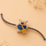LSB Dual style Sling Bag Bear Rakhi & broach Clip for Kids