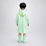 LSB 3D Dino Face & Tail Knee Length Raincoat for Kids
