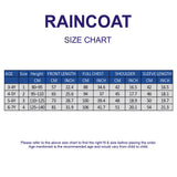 LSB Beige Bear 3D Paw Knee Length Raincoat for Kids
