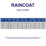 LSB Yellow Duck 3D Paw Knee Length Raincoat for Kids