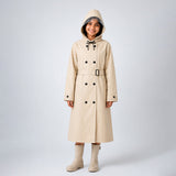 LSB Cream Trench Coat Style Raincoat for Kids & Teens