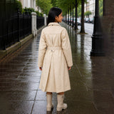 LSB Cream Trench Coat Style Raincoat for Kids & Teens