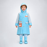 LSB Fox Pocket Knee-Length Raincoat for Kids