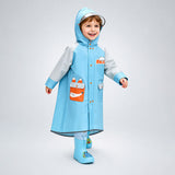LSB Fox Pocket Knee-Length Raincoat for Kids