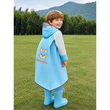 LSB Fox Pocket Knee-Length Raincoat for Kids