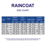 LSB Pink Color Pop Car Print Knee-Length Raincoat for Kids