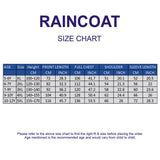 LSB Pink Giraffe Knee Length Raincoat for Kids
