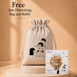 LSB 3 Pcs Jurassic Dino Backpack, Matching Lunch Bag & Orange Dino Lunch Box Rakhi Gift Combo for Kids with Free Rakhi
