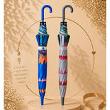 LSB 2 Pcs Blue & Grey Mexico Landmark Umbrella Rakhi Gift Combo for Kids with Free Rakhi