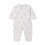 LSB Elephants holding Balloons, Full Sleeves Jumpsuit Romper for Tiny Toddlers