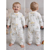 LSB Cute Hedgehog, Full Sleeves Jumpsuit Romper for Tiny Toddlers