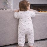 Teddy with Bubble Full Sleeves Jumpsuit Hoodie Romper for Tiny Toddlers