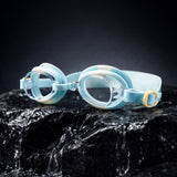 LSB Blue & Yellow Dog Face, Anti Fog UV Protection Leakproof Design Swim Goggles for Kids, 5yrs - 10yrs