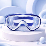 LSB Snorkelling Scuba Diving Mask, Navy Blue Anti Fog Snorkelling-Style Swim Goggles for Kids & Adults, 10yrs and above