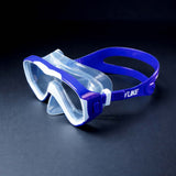 LSB Snorkelling Scuba Diving Mask, Navy Blue Anti Fog Snorkelling-Style Swim Goggles for Kids & Adults, 10yrs and above