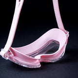 LSB Pink 3dash Glass panel styled Anti Fog UV Protection leakproof design Swim Goggles for 12 years + & Adults