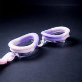 LSB Pink & White Bow Face, Anti Fog UV Protection Leakproof Design Swim Goggles for Kids, 5yrs - 10yrs