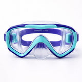 LSB Snorkelling Scuba Diving Mask , Purple Blue Anti Fog Snorkelling-Style Swim Goggles for Kids, for Kids & Adults, 10yrs and above