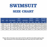 LSB 2 Pcs Geomteric Dino, T-shirt & Shorts Set, Toddlers & Kids Swimwear with matching Swim Cap, plus Free Wash Bag & Free Swim Detergent