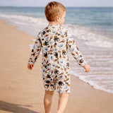 LSB Animal Kingdom Toddlers & Kids Swimwear with matching Swim Cap, plus Free Wash Bag & Free Swim Detergent