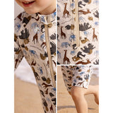 LSB Animal Kingdom Toddlers & Kids Swimwear with matching Swim Cap, plus Free Wash Bag & Free Swim Detergent