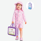 LSB Cloud Rabbit,Toddlers & Kids Swimwear with long Cap Free Wash Bag & Free Swim Detergent