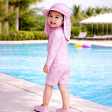 LSB Cloud Rabbit,Toddlers & Kids Swimwear with long Cap Free Wash Bag & Free Swim Detergent