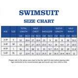 LSB Fish Sea Print Toddlers & Kids Swimwear with Free Wash Bag & Free Swim Detergent