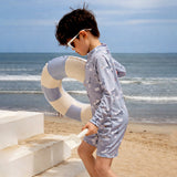 LSB Ocean Dolphins Toddlers & Kids Swimwear with matching Swim Cap, plus Free Wash Bag & Free Swim Detergent