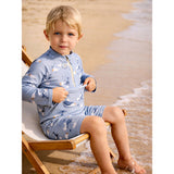 LSB Ocean Dolphins Toddlers & Kids Swimwear with matching Swim Cap, plus Free Wash Bag & Free Swim Detergent