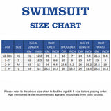 LSB Pink Daisy, Toddlers & Kids Swimwear with matching Swim Cap, plus Free Wash Bag & Free Swim Detergent