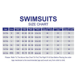 LSB Dive Purple & Teal Geometric Printed Full Length 2.5mm Neoprene Kids Swimsuit with Free Washbag