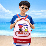 LSB Doggy & Bunny with Surfbaord, Kids Waterproof Swimming Bag/ Beach Bag