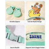 LSB Doggy & Ducky Swim Ring, Kids Waterproof Swimming Bag/ Beach Bag
