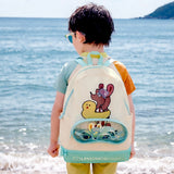 LSB Doggy & Ducky Swim Ring, Kids Waterproof Swimming Bag/ Beach Bag