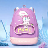 LSB Purple & Pink Bunny Kids Waterproof Swimming Bag/ Beach Bag