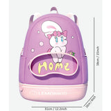 LSB Purple & Pink Bunny Kids Waterproof Swimming Bag/ Beach Bag