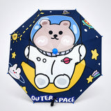 LSB Bear Space with Shutter style cover Kids-Umbrella 6-12Y