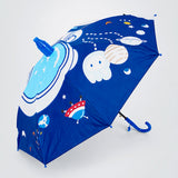 LSB Biker Astronaut with Shutter style cover Kids-Umbrella 6-12Y