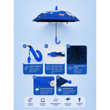 LSB Biker Astronaut with Shutter style cover Kids-Umbrella 6-12Y