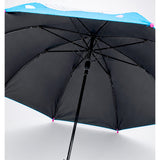 LSB Blue Mermaid with Shutter style cover Kids-Umbrella-6-13Y