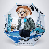 LSB Mr. Tedd with Shutter style cover Kids-Umbrella-6-13Y